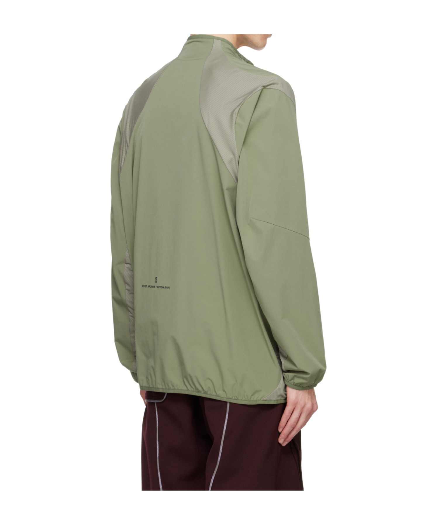 Post Archive Faction (paf) Khaki On Edition Breaker Jacket In Green