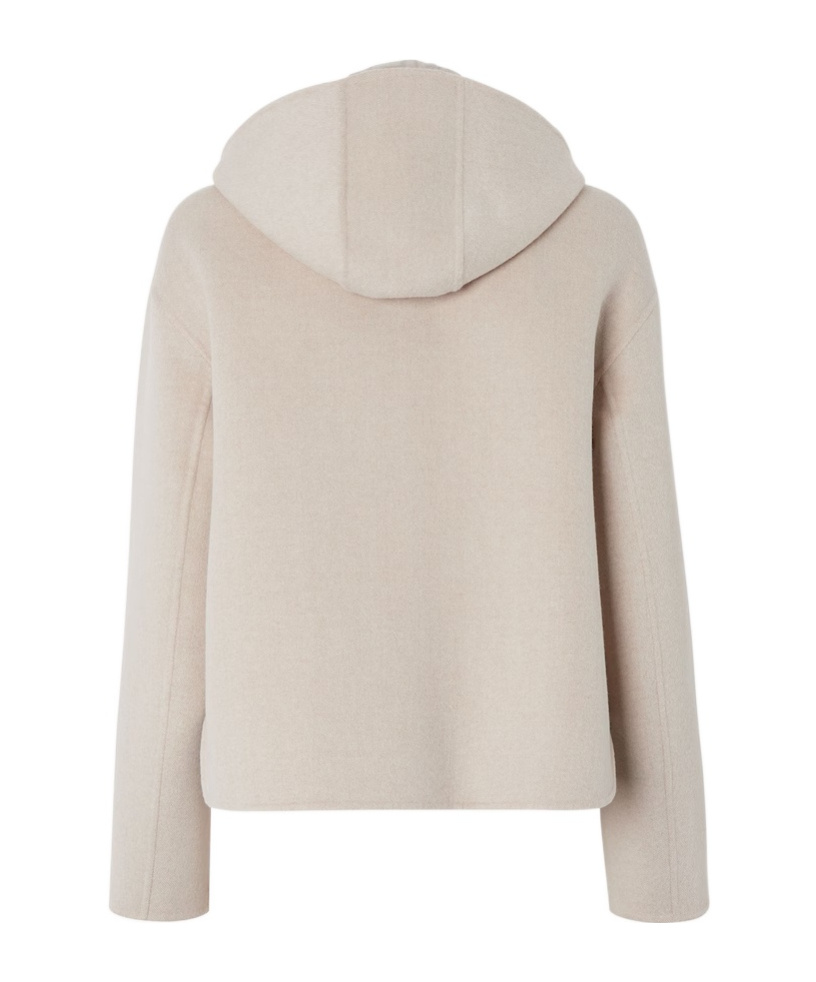 Fendi Beige Double-sided Wool Jacket In Neutral