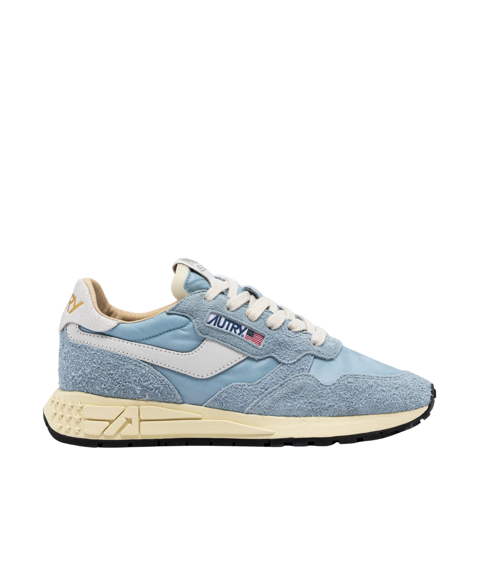 Shop Autry Reelwind Low 'lilac' Sneakers In Blue