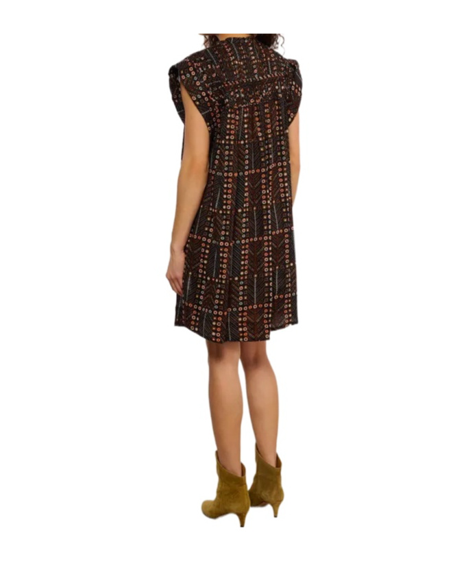 Isabel Marant Étoile Print Dress In Black