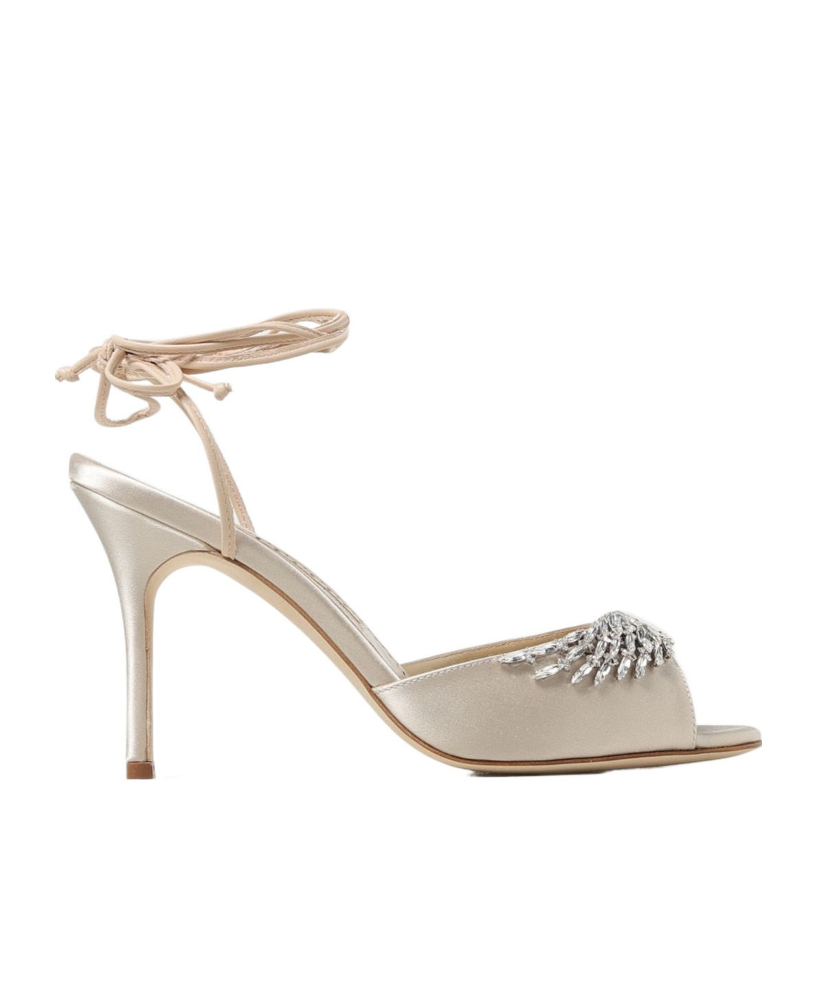 Manolo Blahnik Sandals In Nude