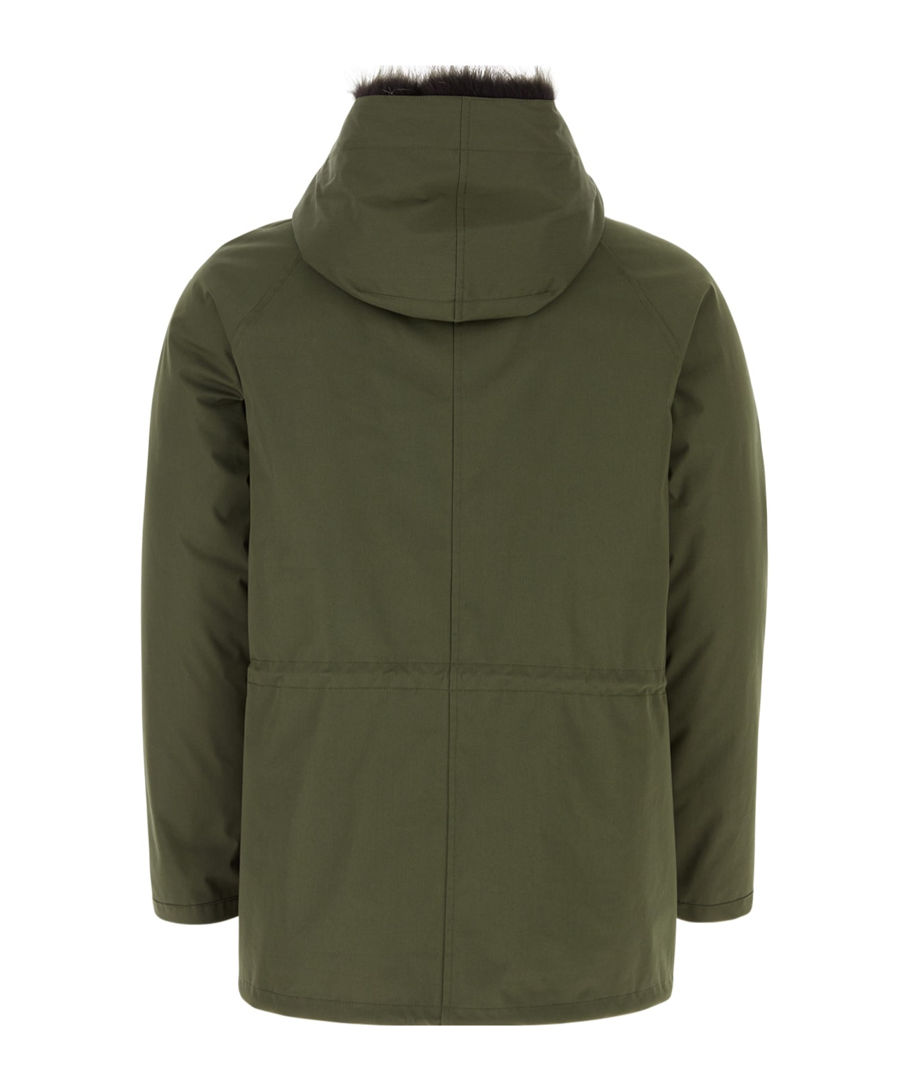 YVES SALOMON YVES SALOMON HOODED PARKA