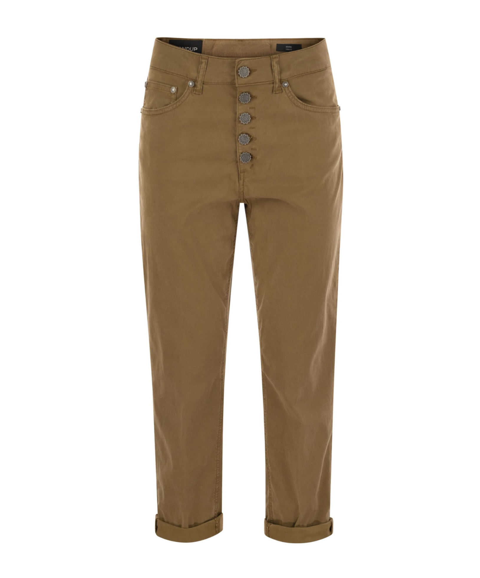 Dondup Koons Loose Fitting Jeans In Lyocell And Stretch Cotton