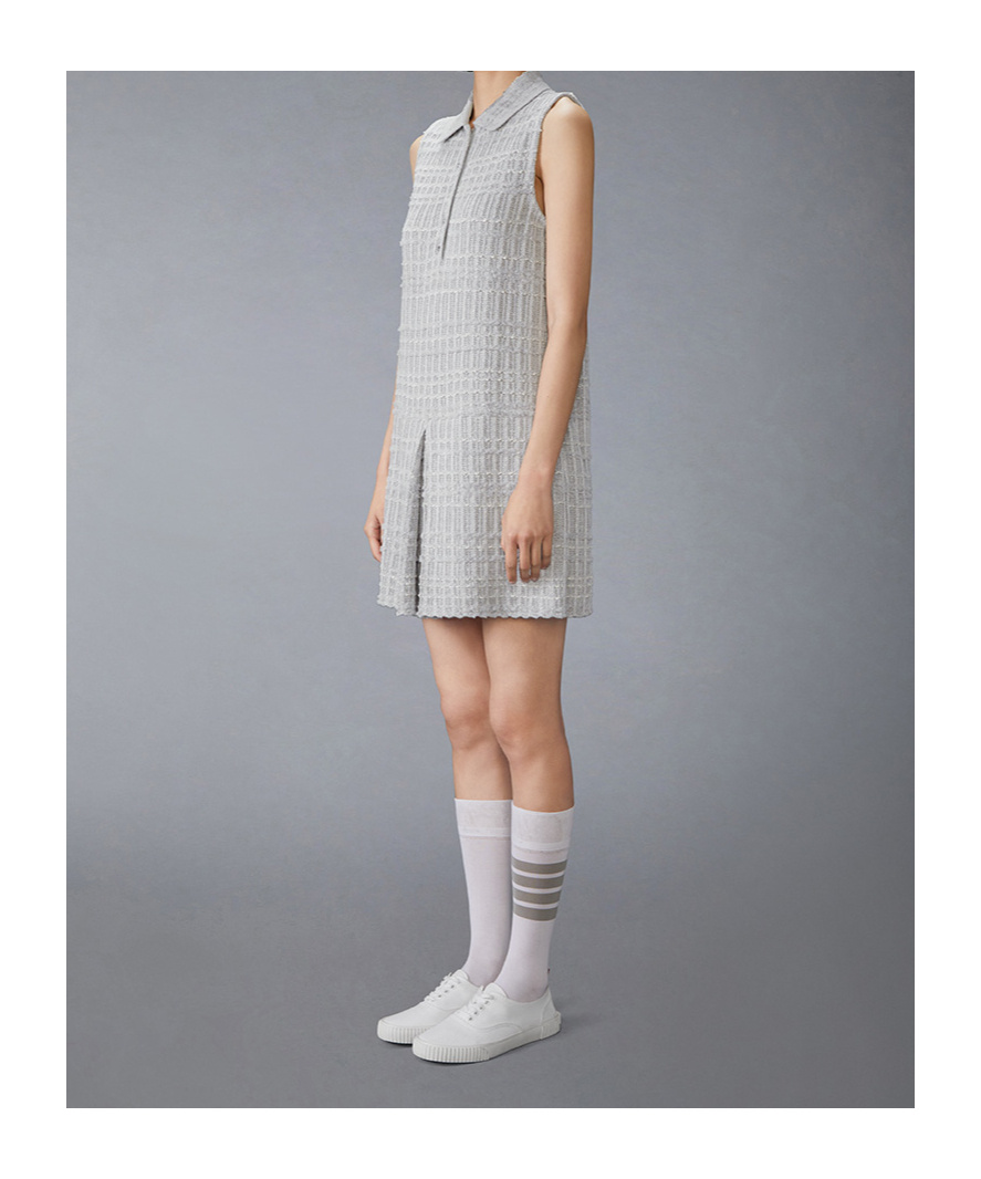 Thom Browne Tweed Jacquard Mini Dress