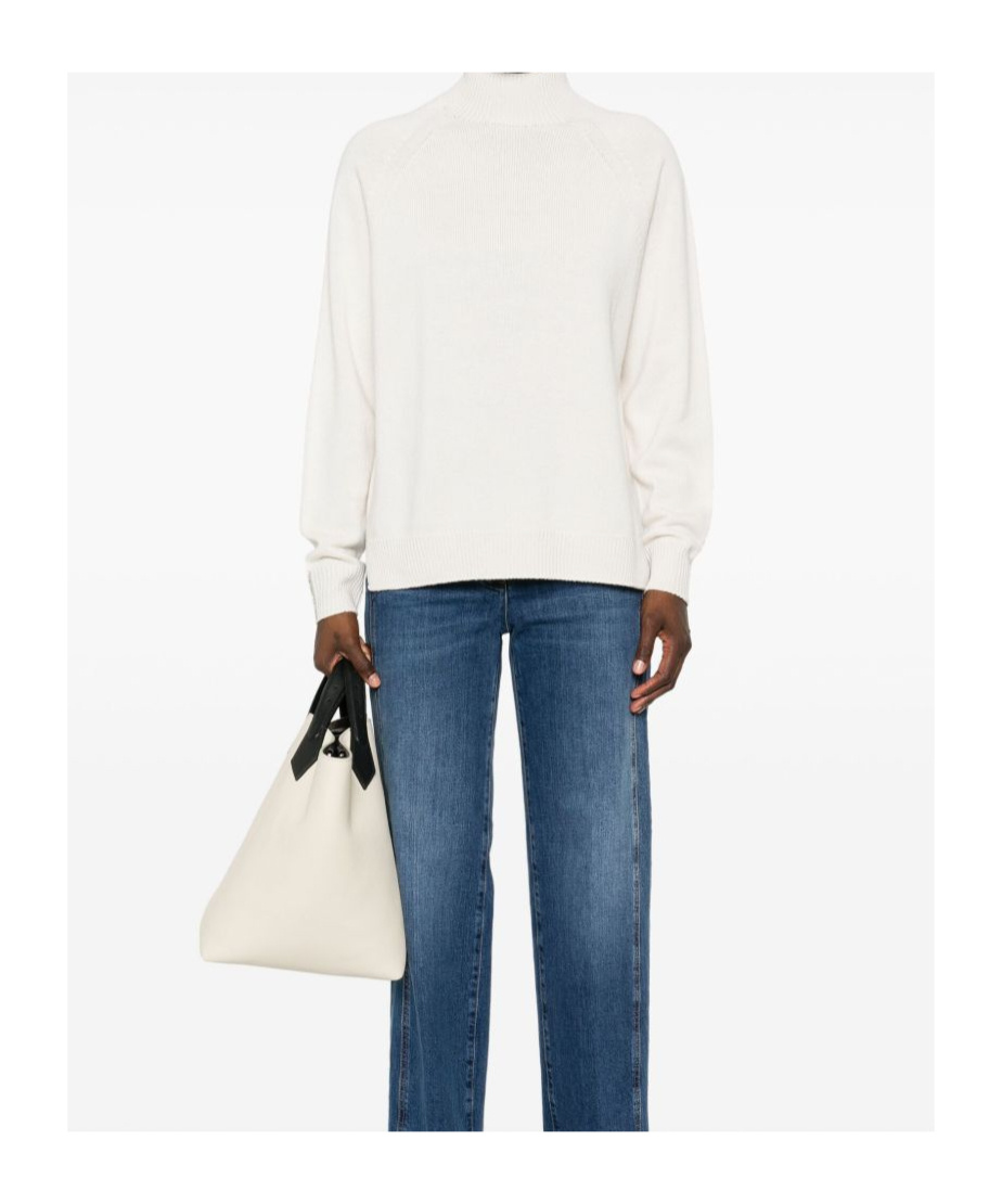 Peserico Monili Chain-detail Jumper In White