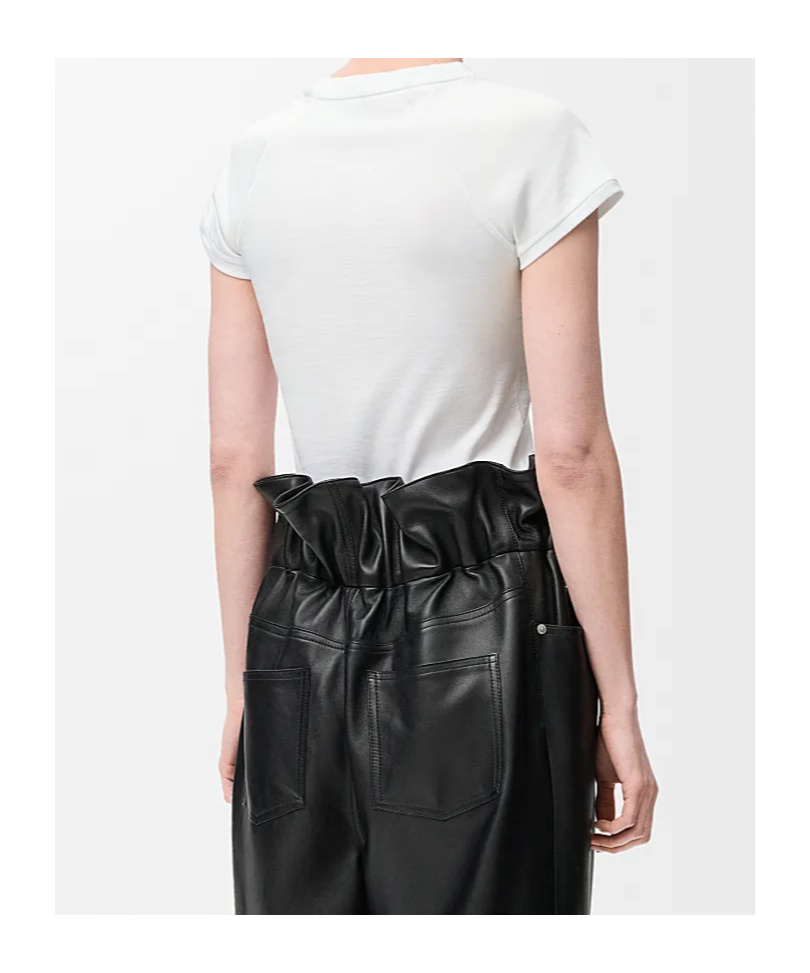 Loewe White Cotton-blend T-shirt With Anagram Logo Women In White