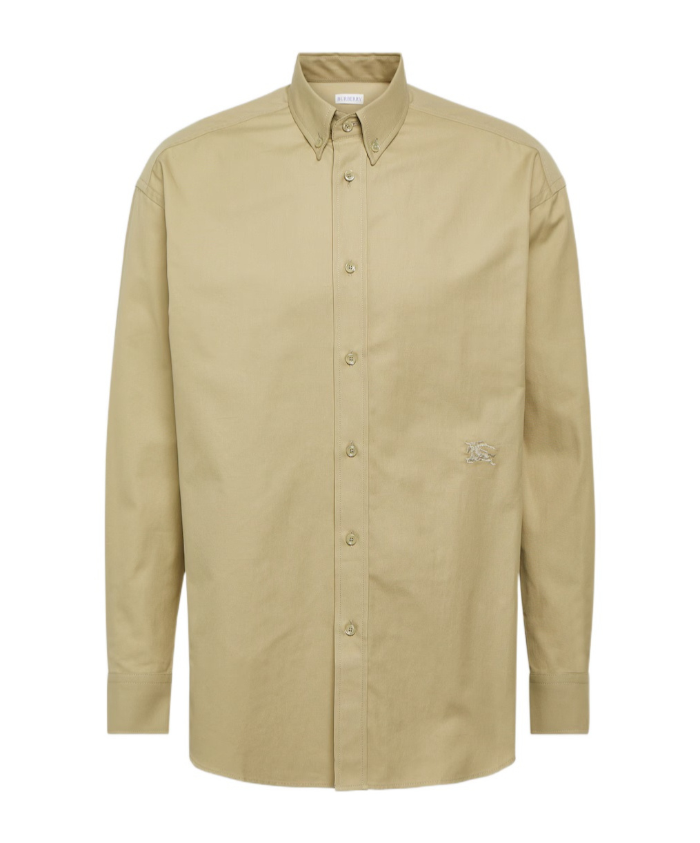 Burberry Ekd Oxford Shirt In Nude