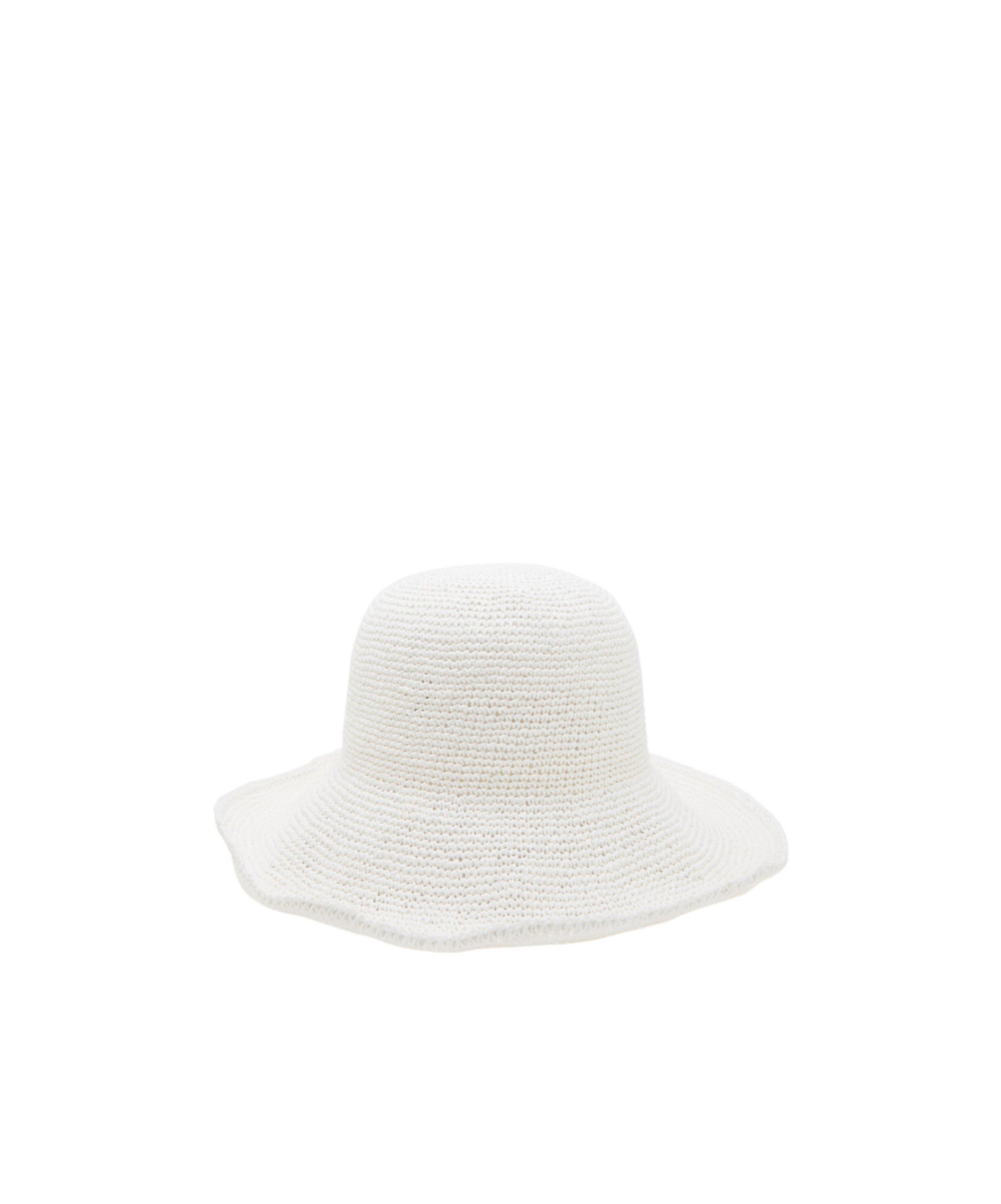 Totême Paper Floppy Hat In White