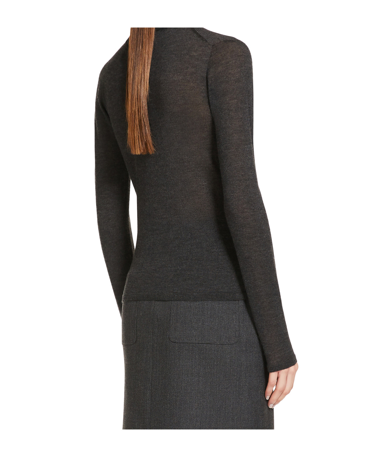 Max Mara Adda Cashmere Turtleneck Sweater In Black