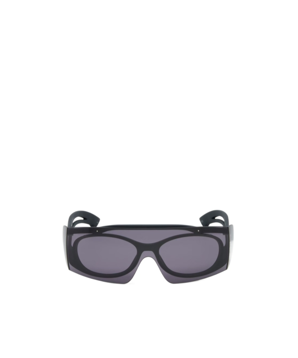 Alexander Mcqueen Futuristic Sunglasses In Gray
