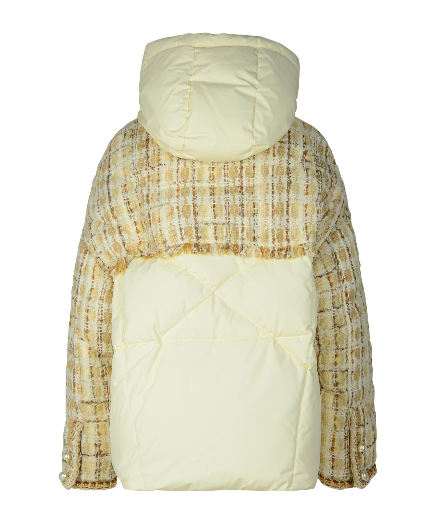 Khrisjoy Drawstring Hoodie Jacket In Nude