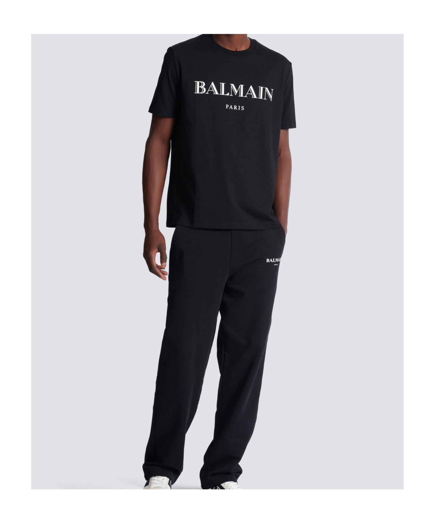 Balmain Vintage Crystal-embellished T-shirt In Brown