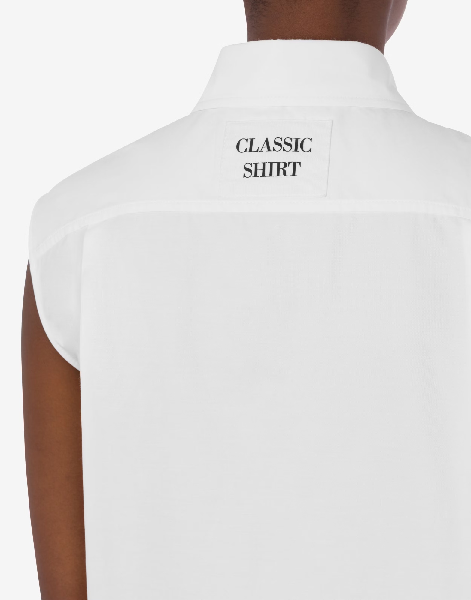 Moschino Couture Poplin Shirt In White