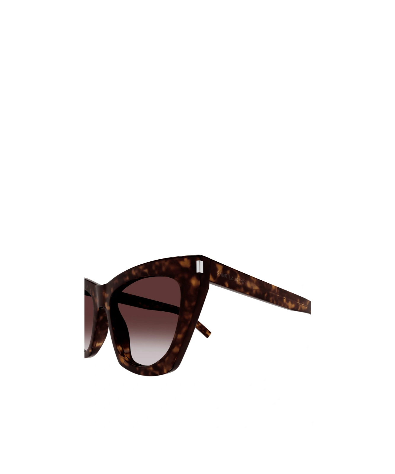 Saint Laurent Sl 214 Kate Cat-eye Sunglasses In Black