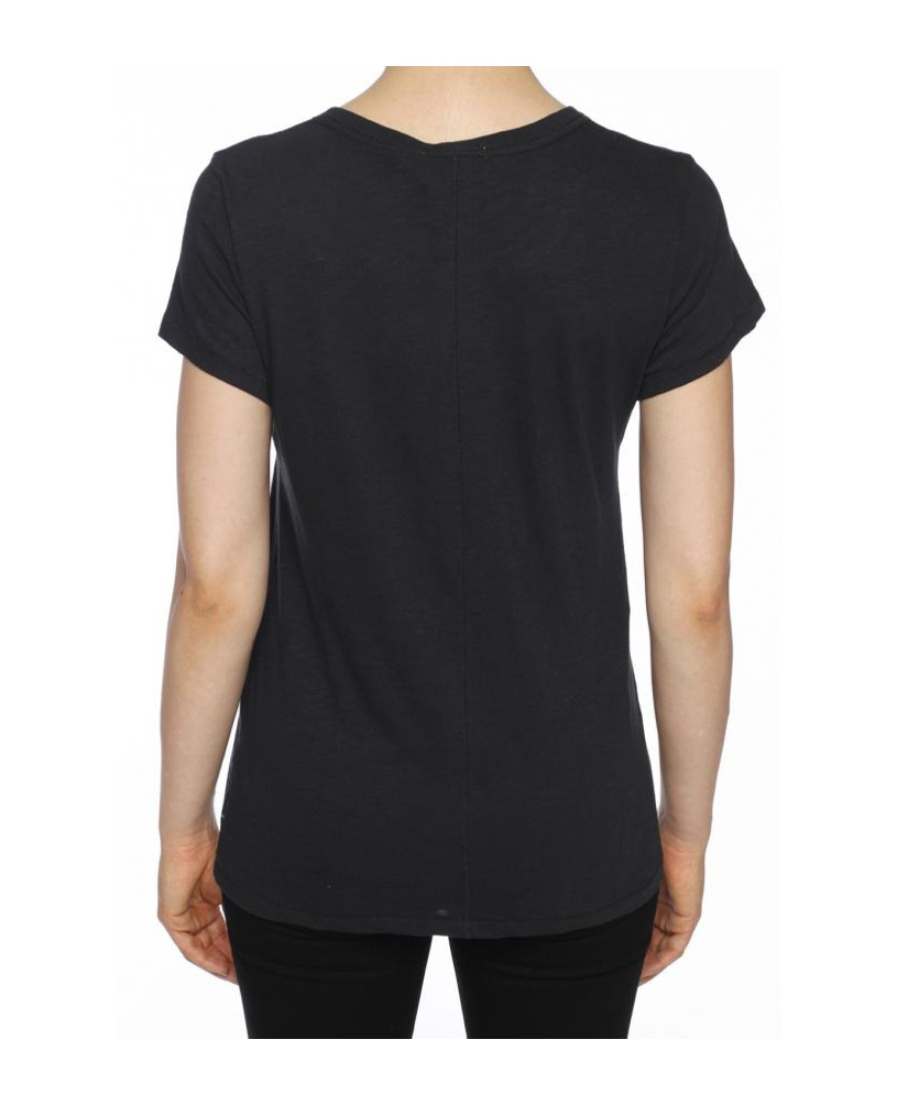 Rag & Bone Cotton T-shirt In Black