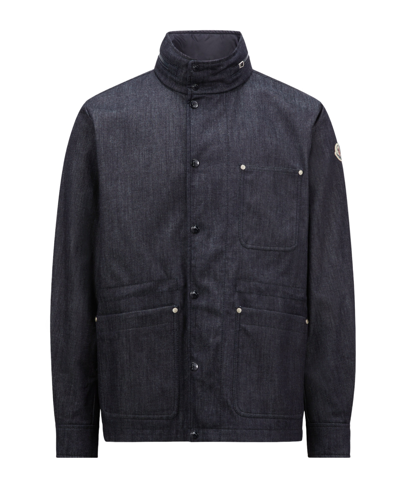 Moncler Veste Utilitaire Chesery En Denim