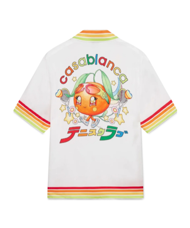 Casablanca Stripe-detailing Shirt In White