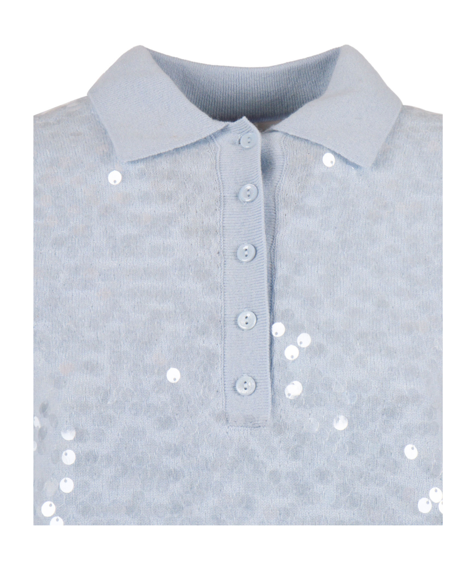 Ermanno Scervino Refined Long-sleeved Polo Shirt With Classic Collar In Blue