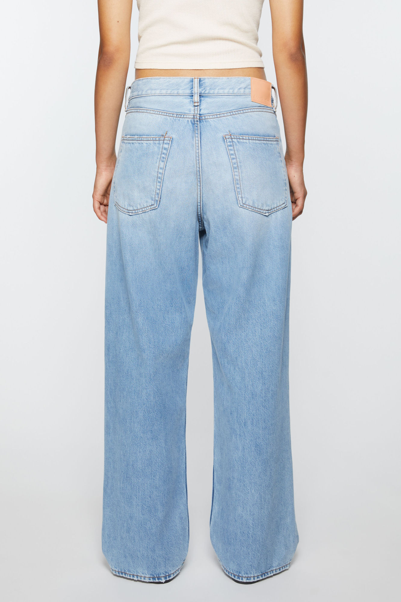 Acne Studios Acne Trousers Blue In Blue
