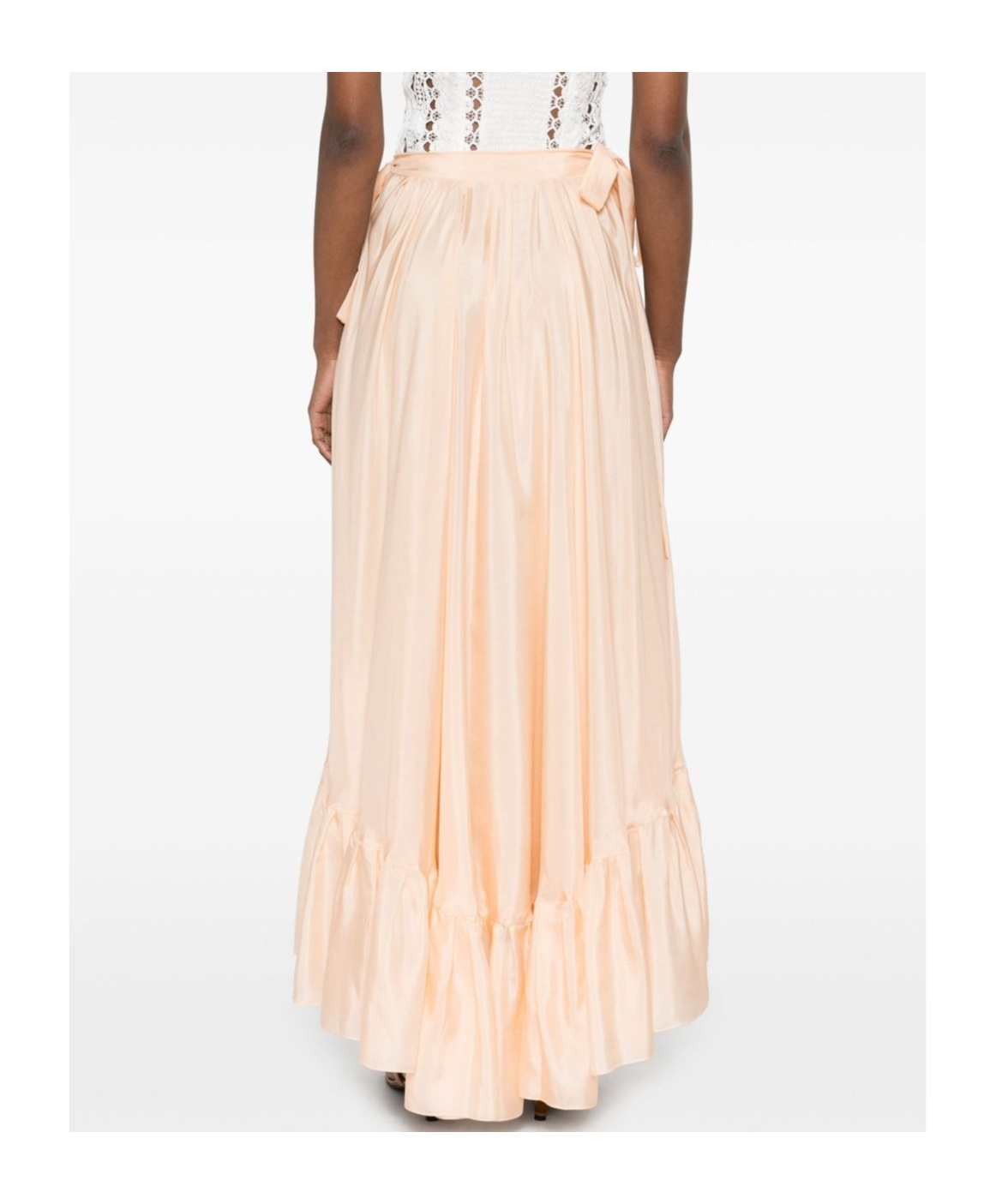 Philosophy Di Lorenzo Serafini Silk Maxi Skirt