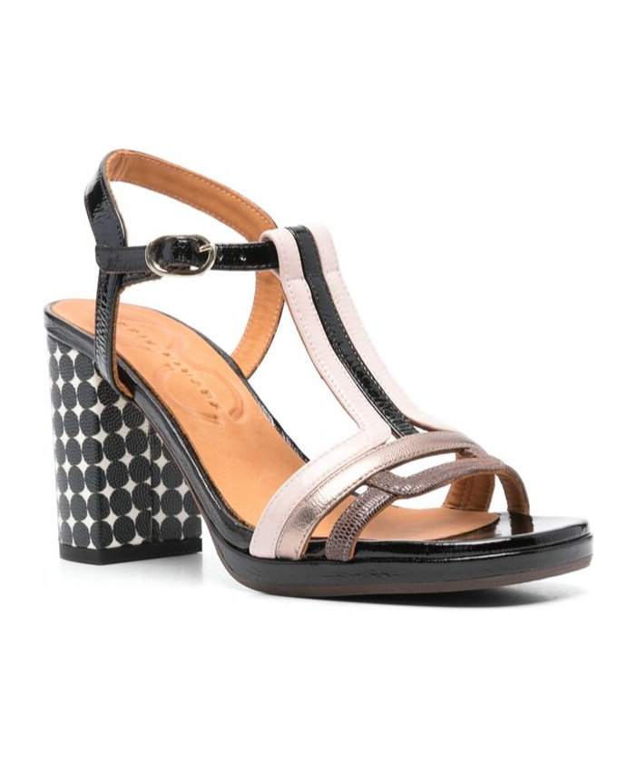 Chie Mihara 85mm Peyate Sandals In Black