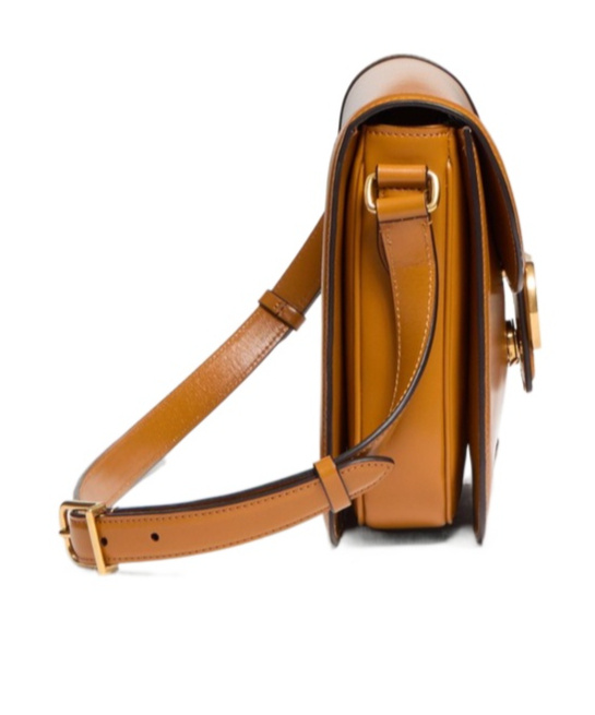 Valentino Leather Shoulder Bags In Brown