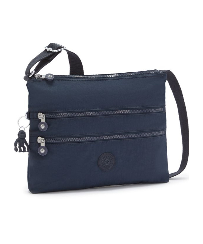 Kipling Logo Shoulder Bag In Black