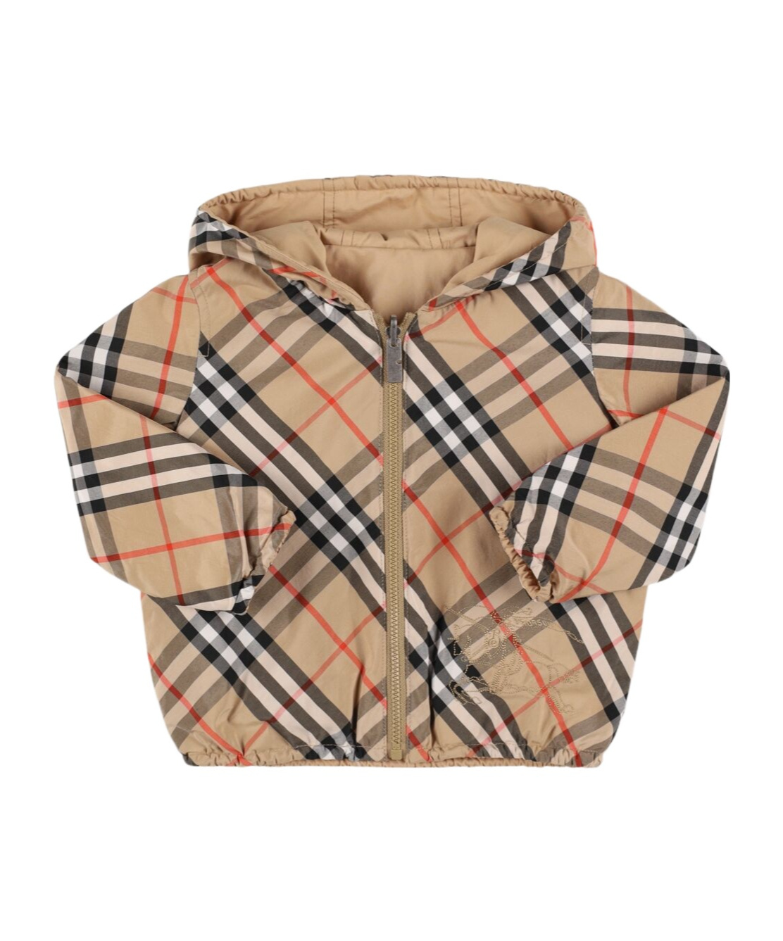 Burberry Checked Printed Jacket