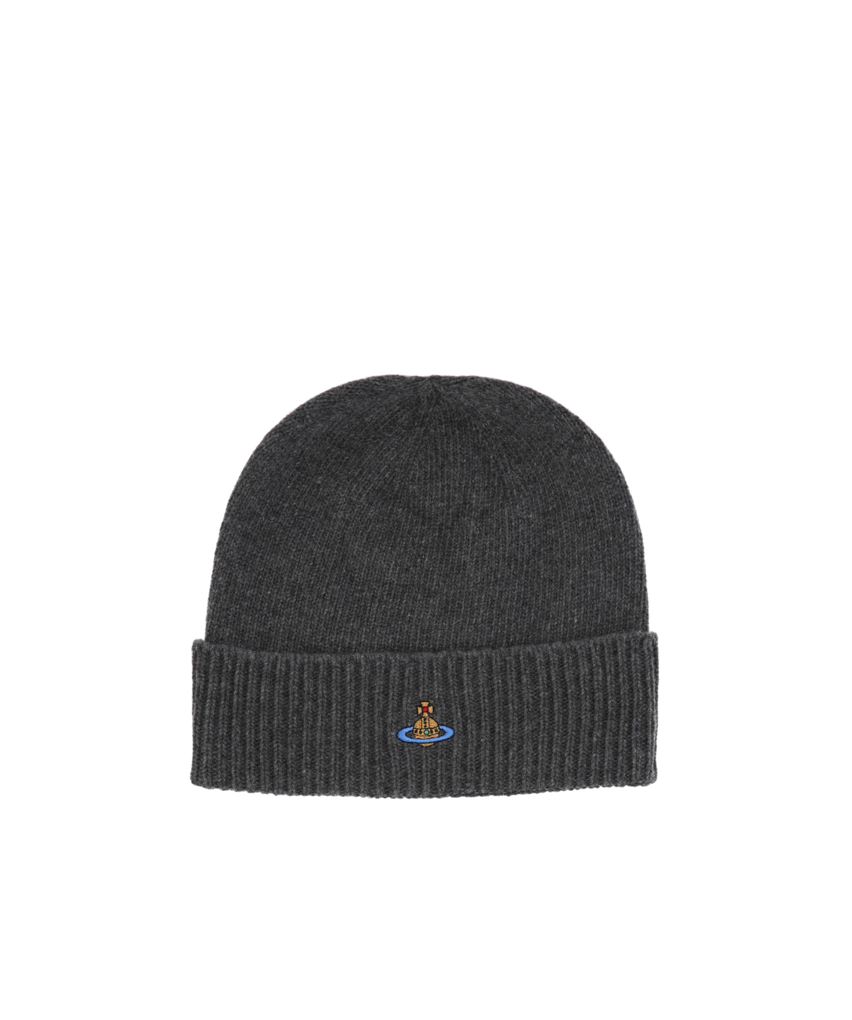 Vivienne Westwood Knitted Hat In Black