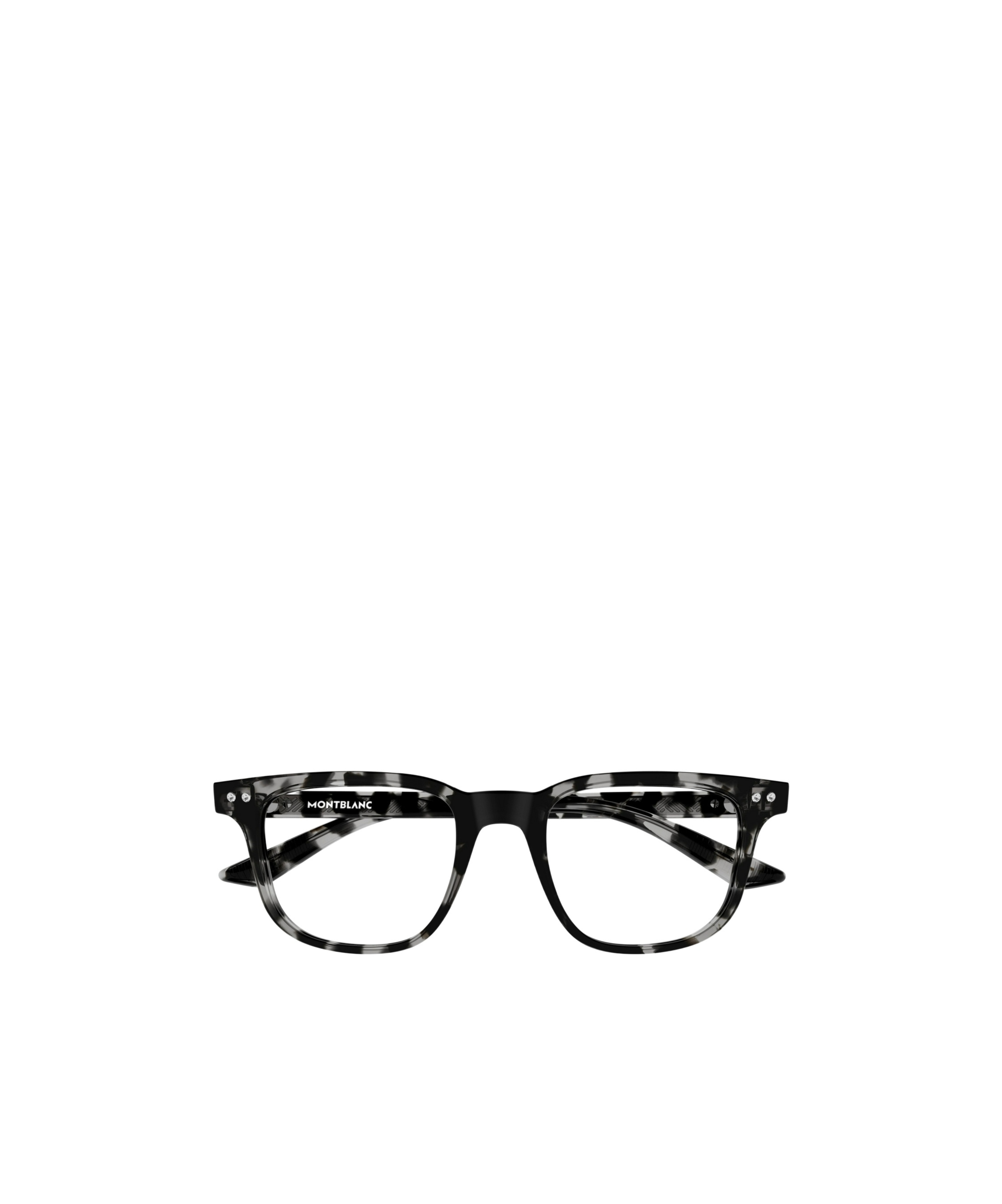 Montblanc Geometric Frame Plain Mirror In Burgundy