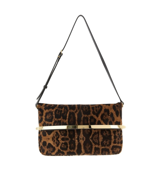 Tod's Flap Shoulder Bag In Black