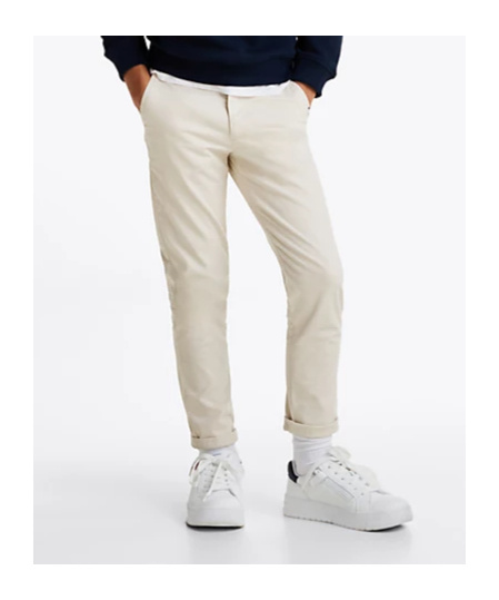 Tommy Hilfiger 1985 Collection Slim Twill Chinos In Classic Beige