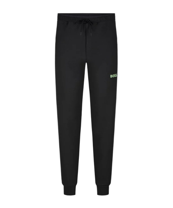 Hugo Boss Drochers Cotton Track Pants In Black