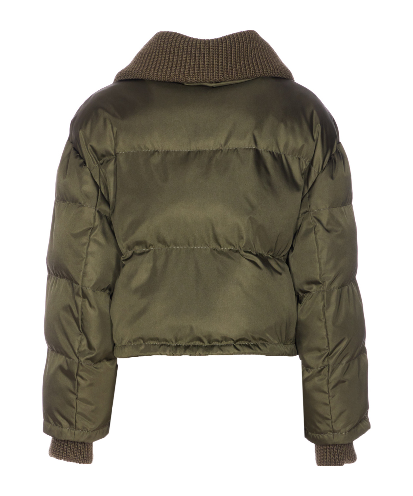 Gucci Long-sleeved Jacket In Green