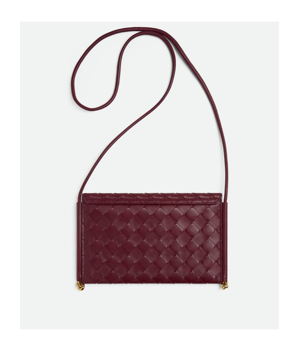 Bottega Veneta Solstice Phone Pouch In Red