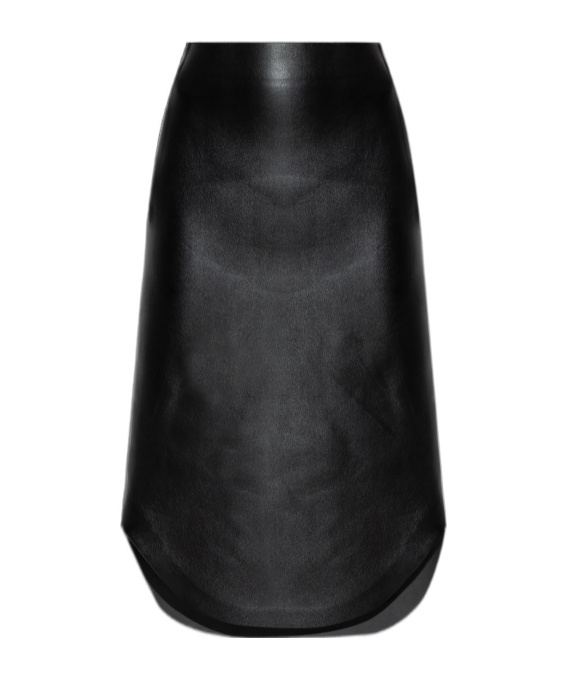 Diesel O-lux Midi Skirt In Black