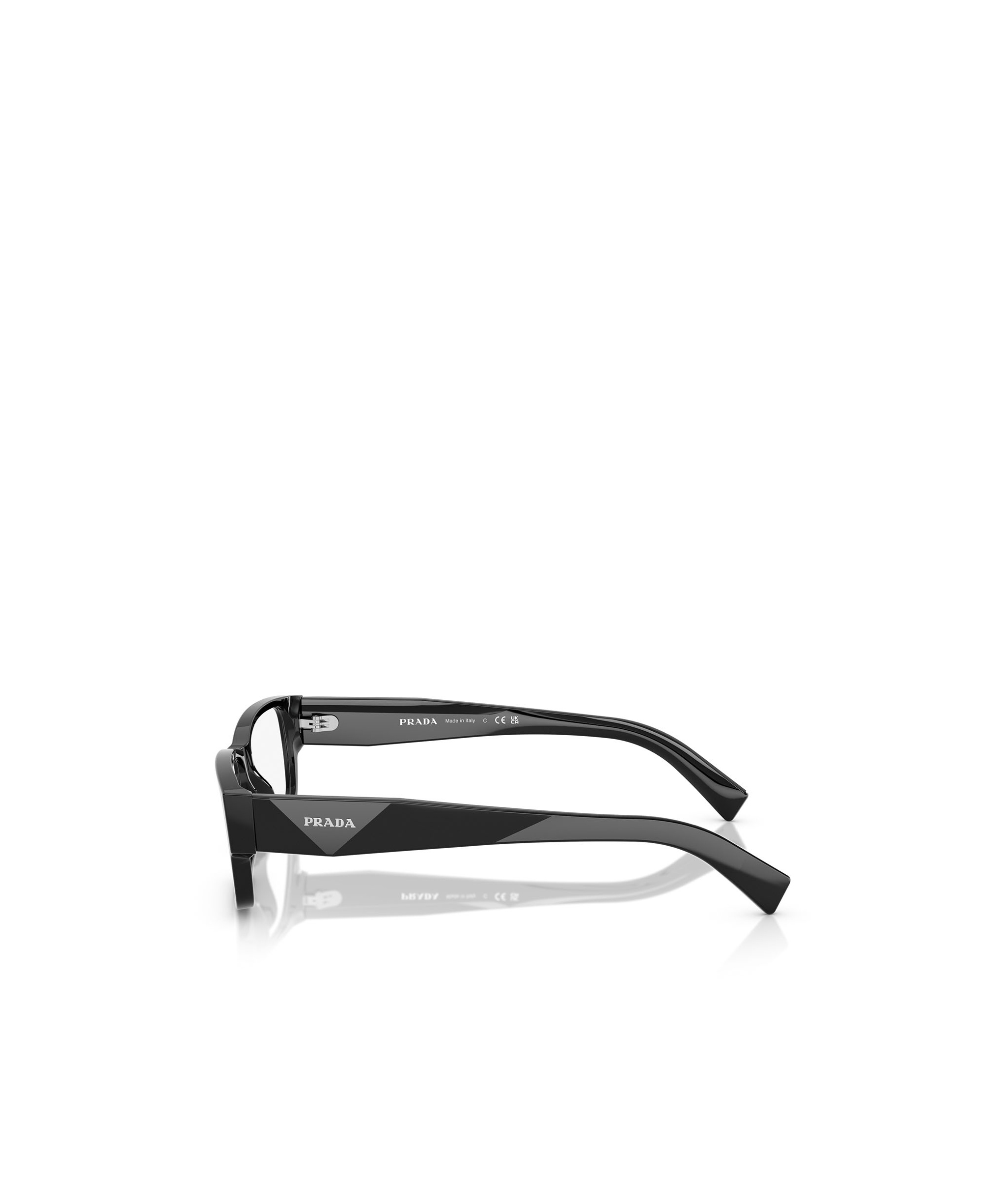 Prada Full-frame Flat Mirror In Black