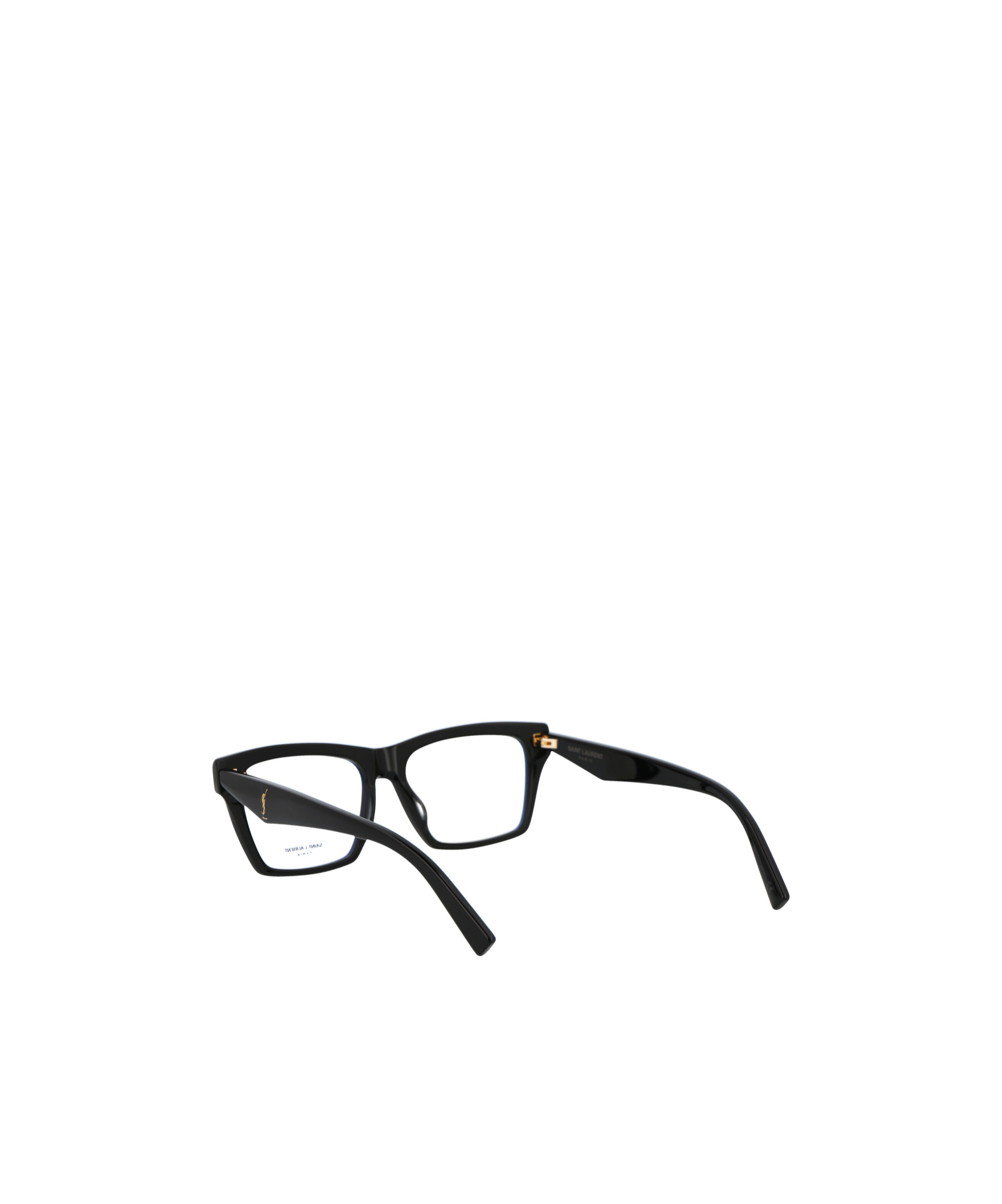 Saint Laurent Wayfarer-frame Glasses In Black