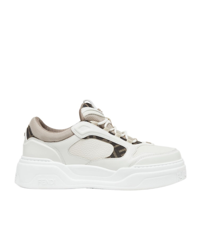 FENDI FENDI FORCE LACE-UP SNEAKERS