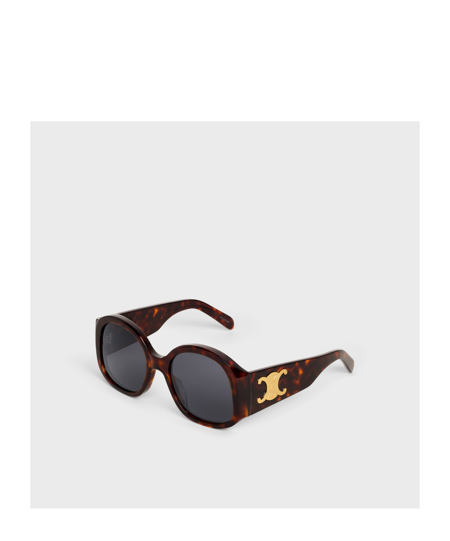 Celine Triomphe Xl02 Sunglasses In Gray