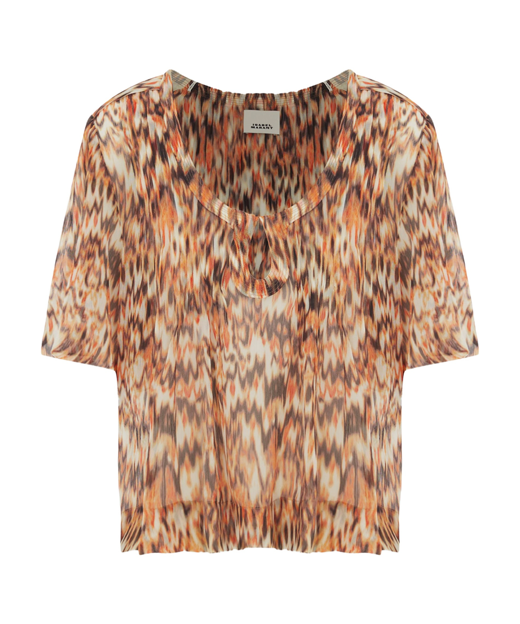 Isabel Marant Printed T-shirt In Nude
