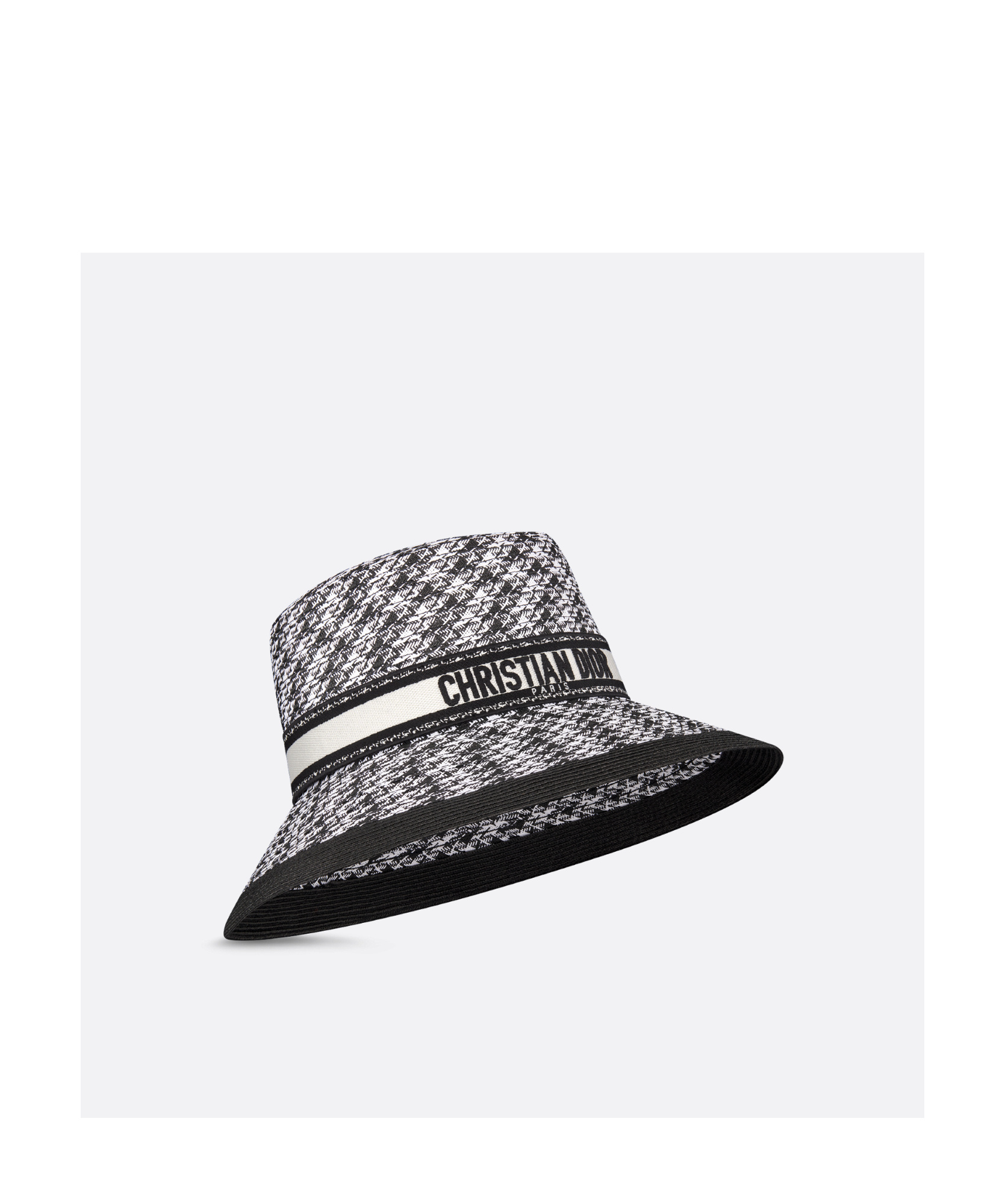Dior D-bobby Wide Brim Hat In Black