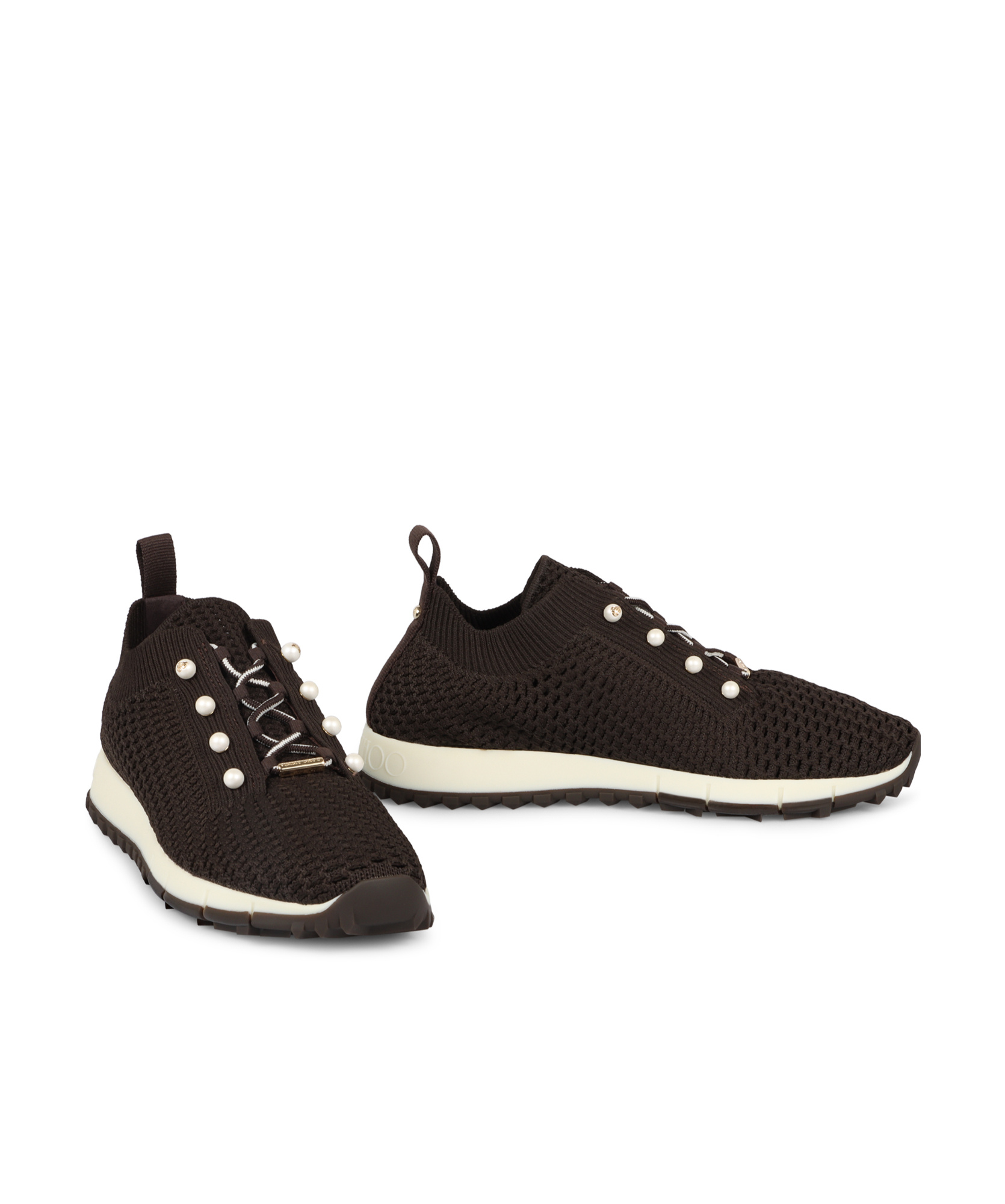 Shop Jimmy Choo Veles Sneakers In Black