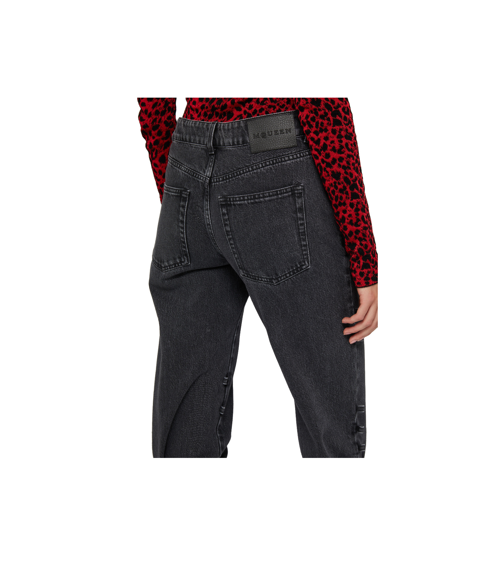 ALEXANDER MCQUEEN DENIM TROUSERS