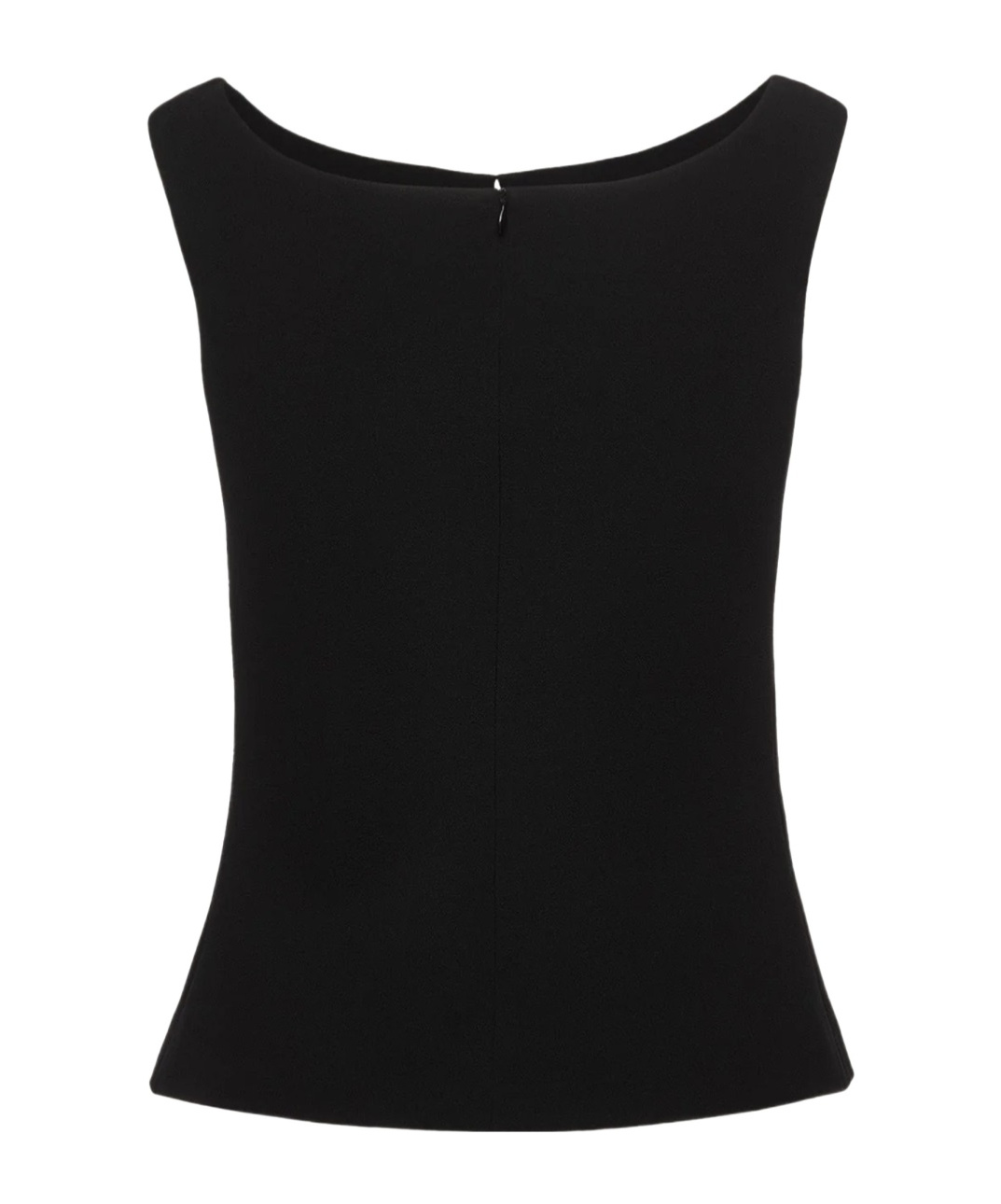 Magda Butrym Top With Flower Detail In Black