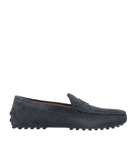 Tod's Leather Slippers With Pebbles Sole In Black