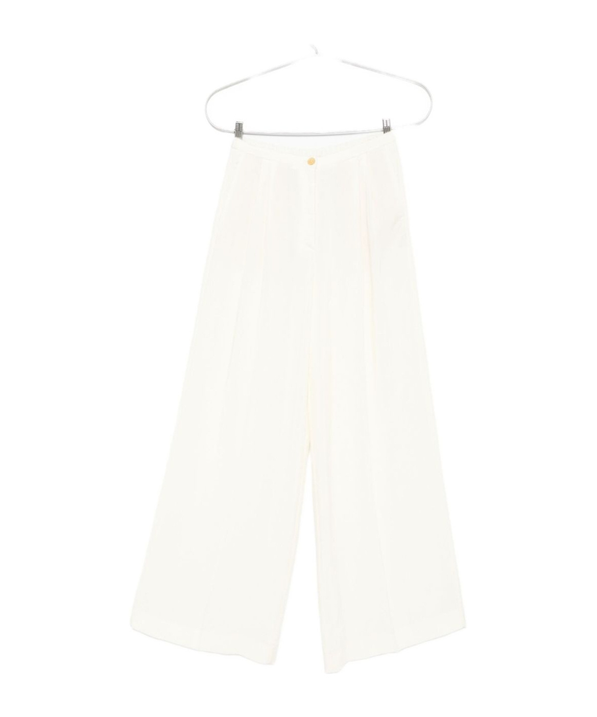 Forte Forte Wide-leg Trousers With High Waist In White