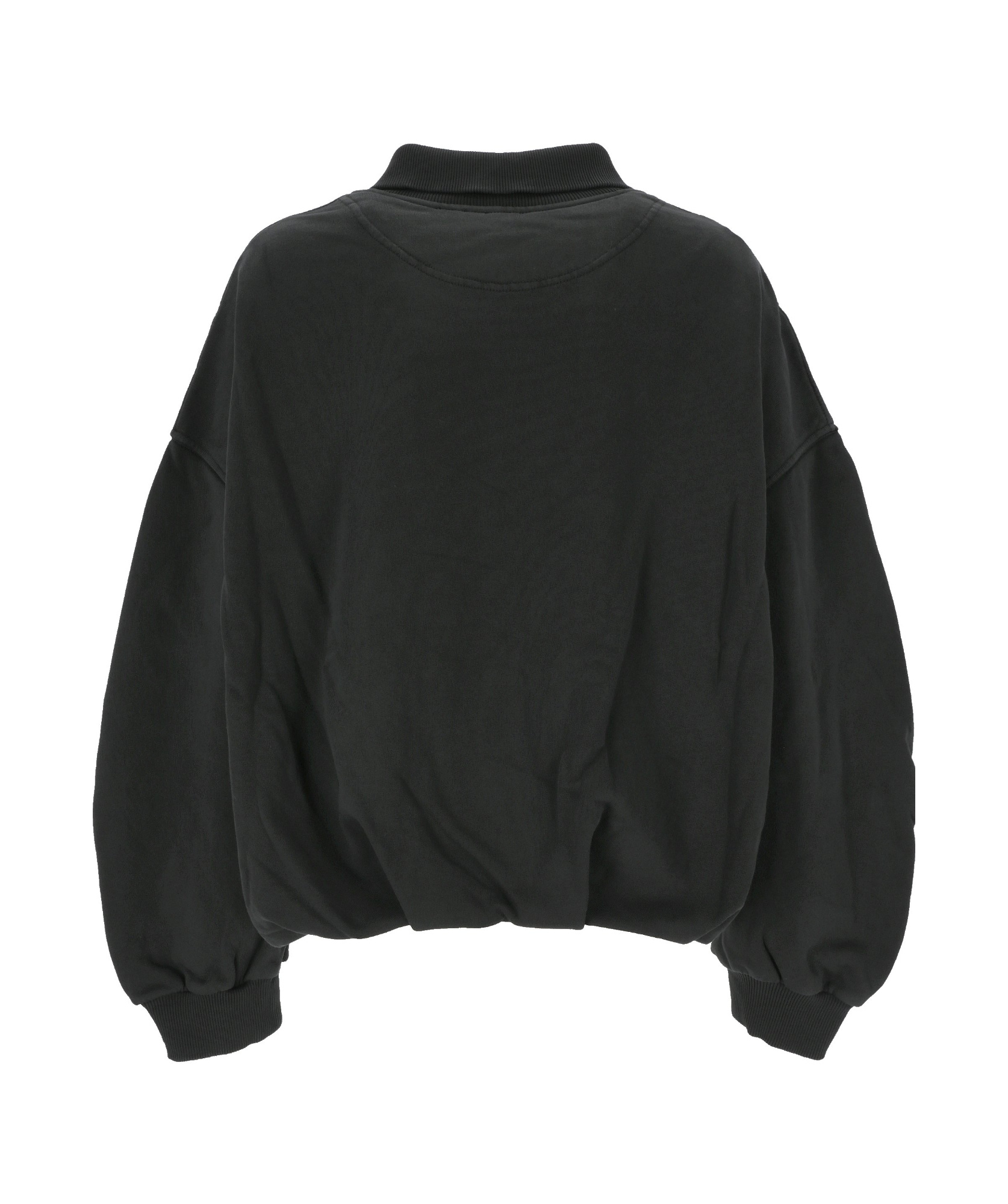 Pinko Zip-up Sweatshirt In Black