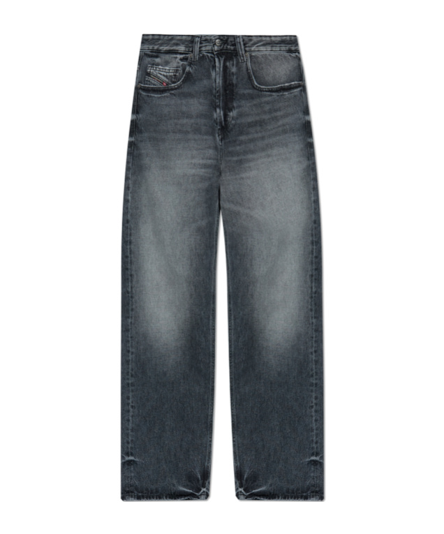Diesel Straight Jeans In Blue