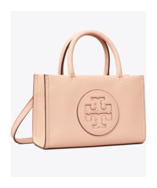 Tory Burch Mini Ella Bio Tote In Nude